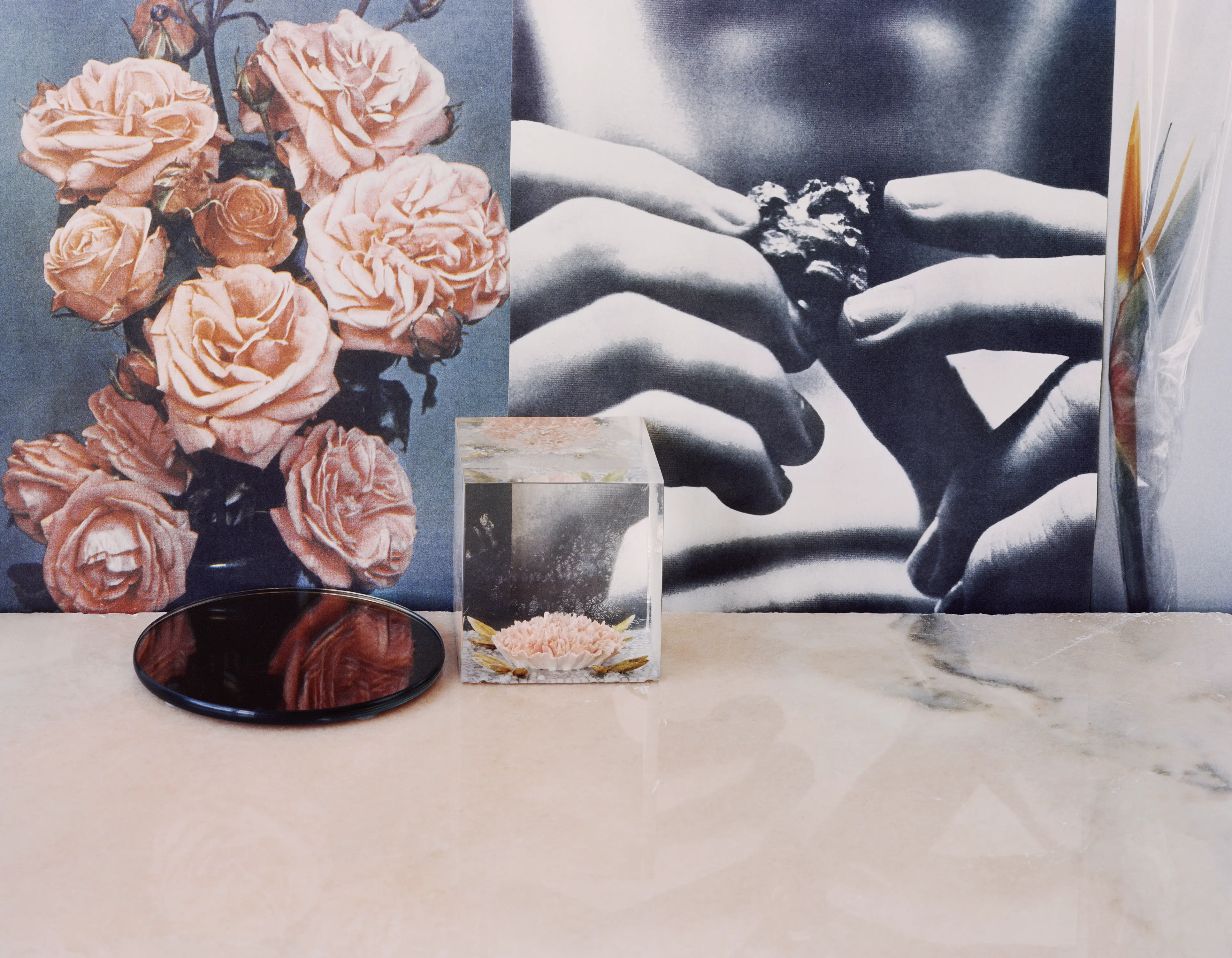 Amphorae (mineral, floral), 2020