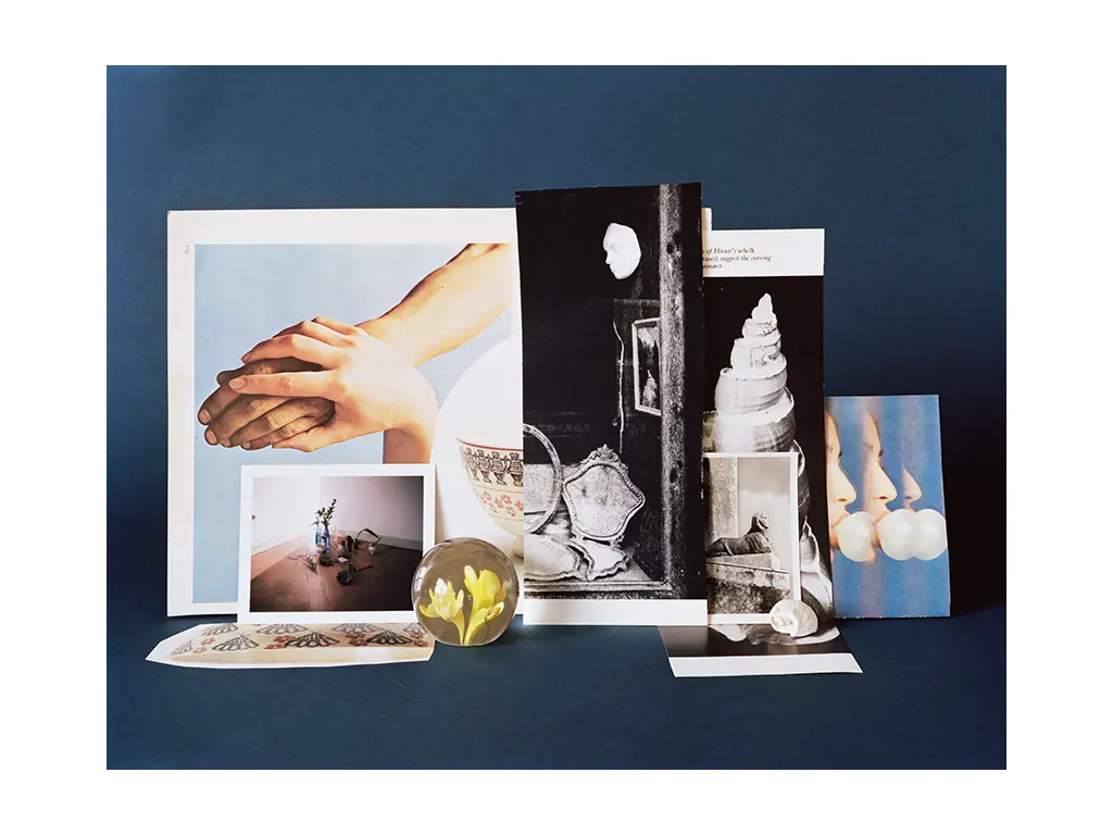 Assemblage en bleu (Sphinx), 2019