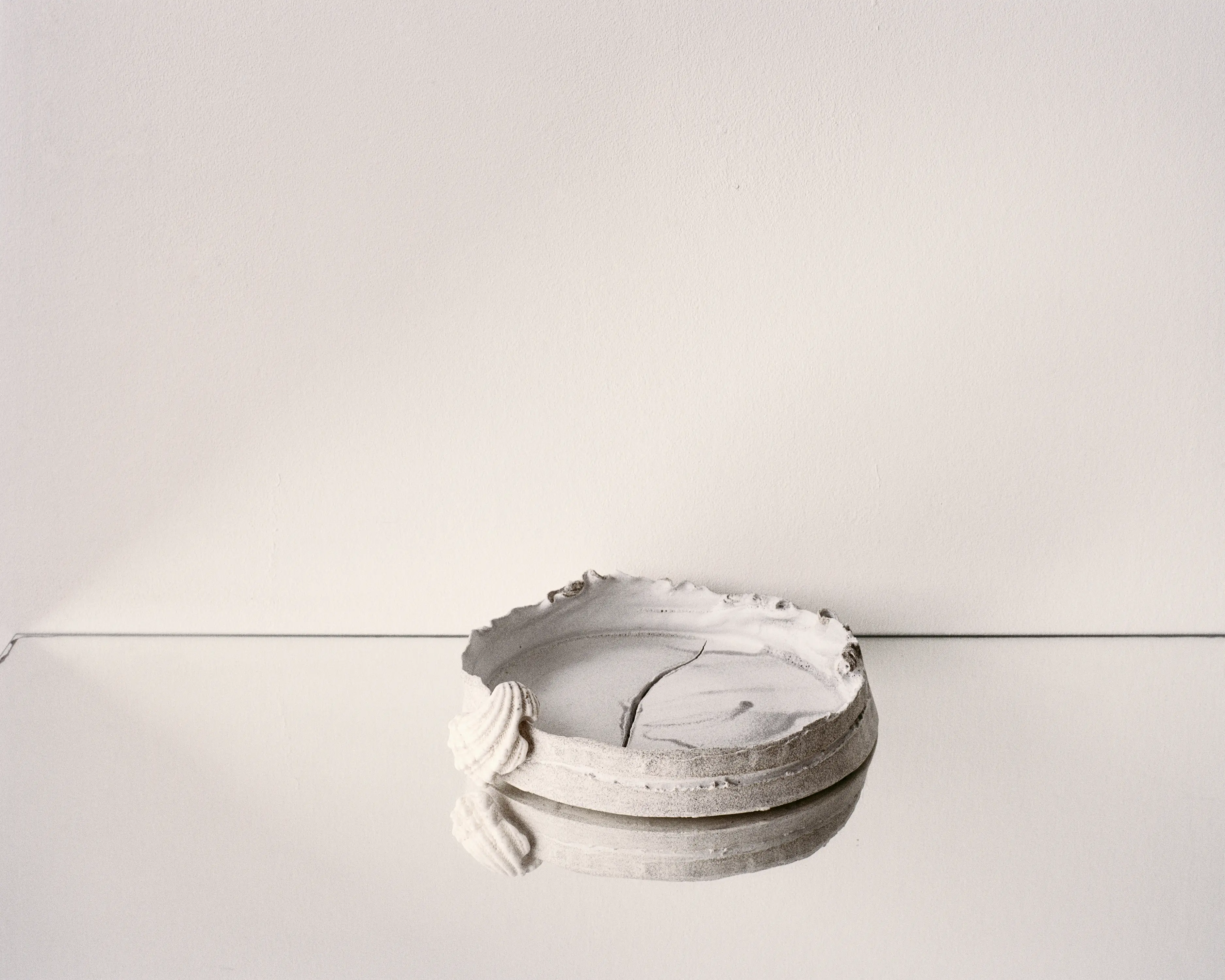 Fissure, with shell, 2023