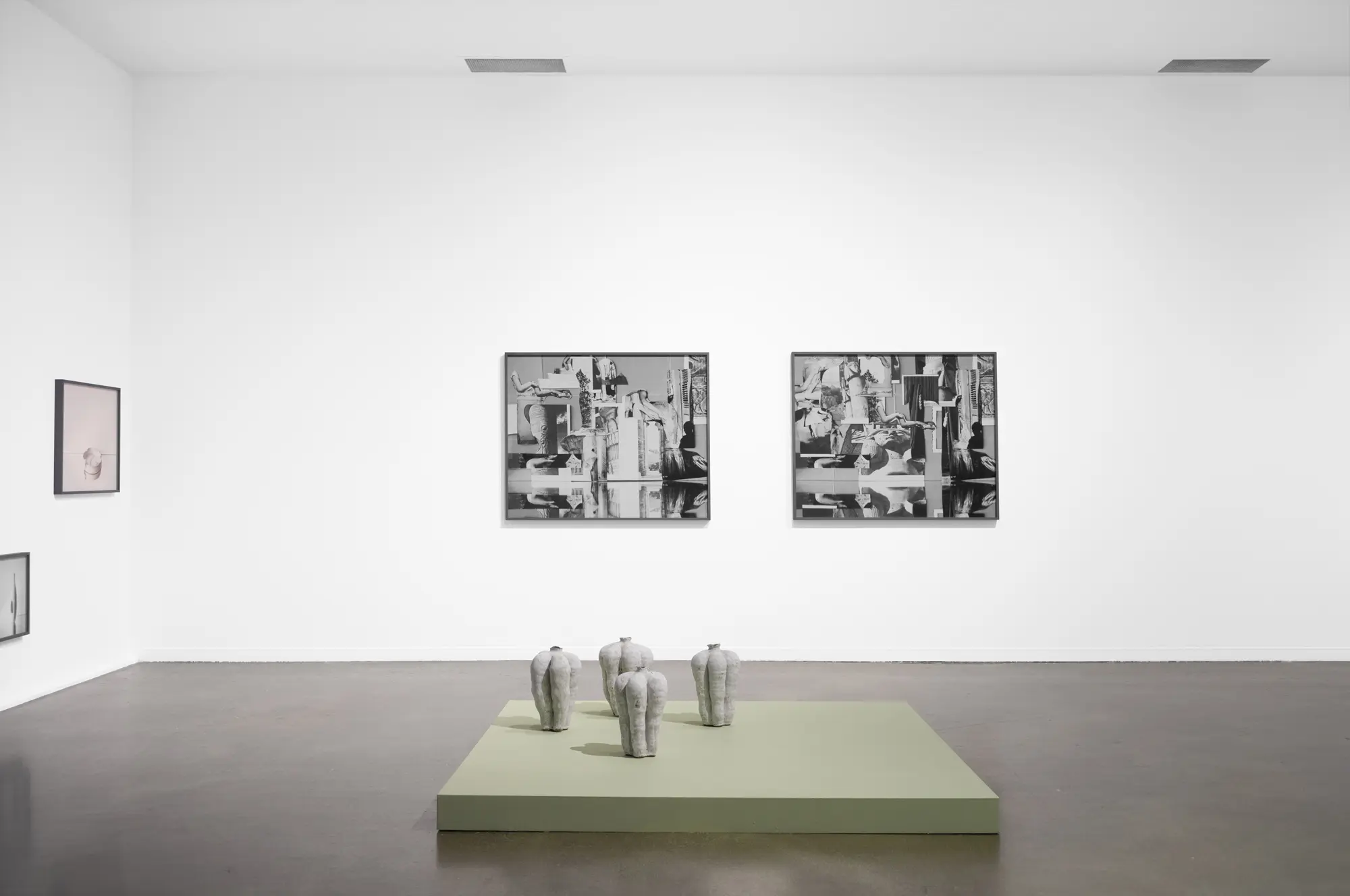 Marginalia, 2023. Vue de l’exposition Galerie d’art Foreman, Lennoxville, automne 2023 / exhibition view, Foreman Art Gallery, Lennoxville. Documentation : William Sabourin